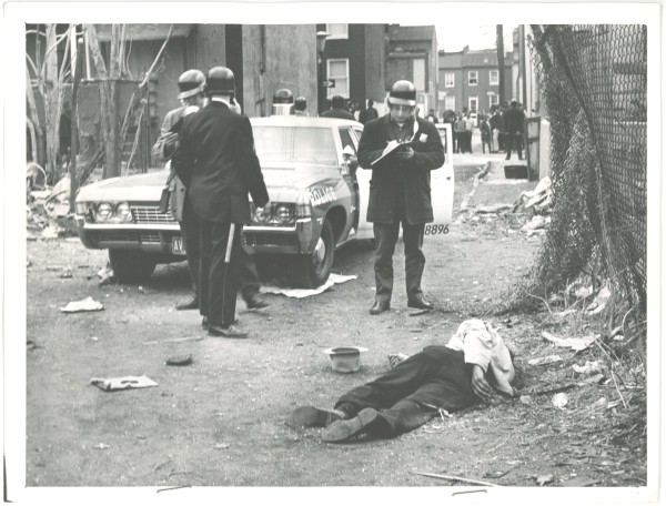 Looter shot by police