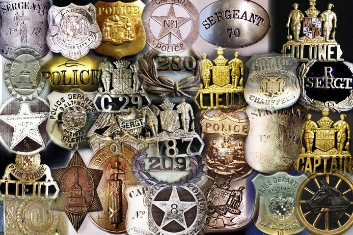 bpd badge collage