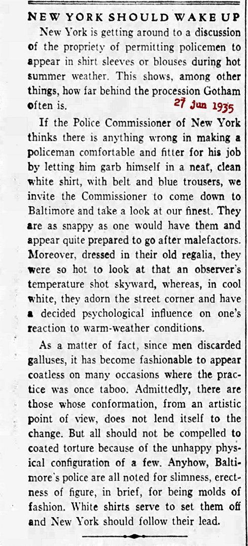 Coatless The Wed Jun 27 1934 72