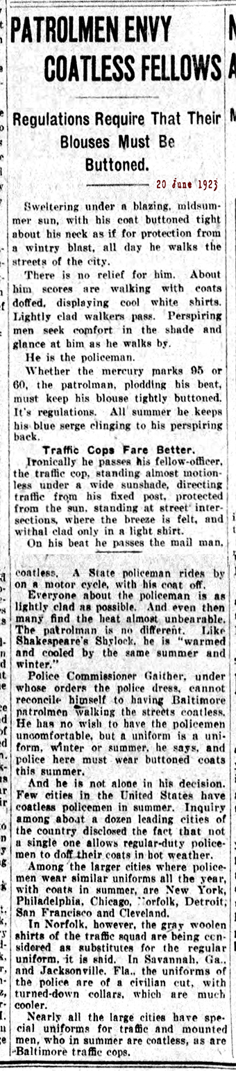Coatless Wed Jun 20 1923 72