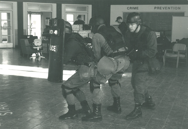 Chuck Thompson at Training Site 72