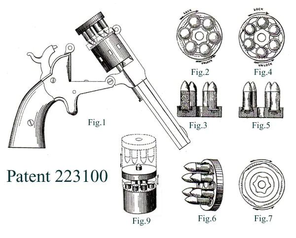 W.H. Bell's revolver speedloade