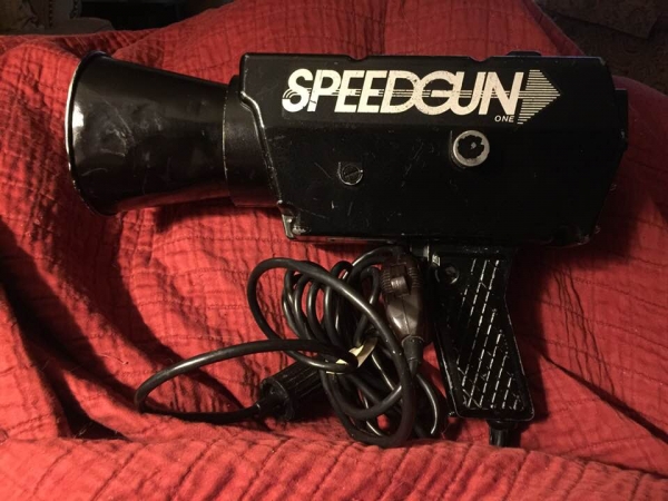 1st handheld radar gun used by bpd